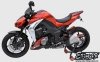 Mocowanie tablicy rejestracyjnej ERMAX UNDERTAIL Kawasaki Z1000 2014 - 2020